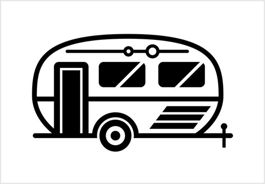 recommend clip art: Caravan Icon M_2406001