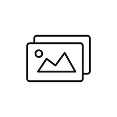 Art Gallery Icon Perfect for Visual Arts and Exhibitions