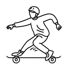 Fototapeta premium Skateboard svg, Skateboarding svg, Skateboarder svg, Skateboarding png, Skateboard Cricut, Skateboard Cut File, Skateboard Clipart, Skate svg, Skater svg, Skateboard dxf, Skateboard png, Skateboard 