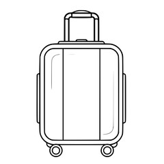 suitcase icon, travel icon, vacation icon, baggage icon, bag icon, business icon, tourism icon, luggage icon, holiday icon, summer icon, transportation icon, beach icon, airplane icon, plane icon, tou