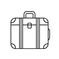 suitcase icon, travel icon, vacation icon, baggage icon, bag icon, business icon, tourism icon, luggage icon, holiday icon, summer icon, transportation icon, beach icon, airplane icon, plane icon, tou