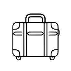 suitcase icon, travel icon, vacation icon, baggage icon, bag icon, business icon, tourism icon, luggage icon, holiday icon, summer icon, transportation icon, beach icon, airplane icon, plane icon, tou