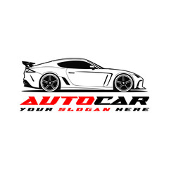 Fototapeta premium Logo vector Autocar