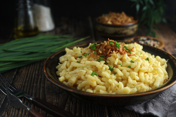 Käsespätzle, traditional dish in Germany