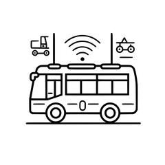 Coach Bus SVG, Coach Bus Clipart, Coach Bus Files For Cricut, Coach Bus Cut Files For Silhouette, Coach Bus, School Bus Svg, Bus Driver Svg Files, Back To School Svg, Layered School Bus Svg, Bus SVG F