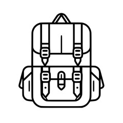 backpack icon, backpack svg, backpack png, backpack vector, suitcase icon, travel icon, vacation icon, baggage icon, bag icon, business icon, tourism icon, luggage icon, holiday icon, summer icon, tra