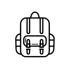 backpack icon, backpack svg, backpack png, backpack vector, suitcase icon, travel icon, vacation icon, baggage icon, bag icon, business icon, tourism icon, luggage icon, holiday icon, summer icon, tra