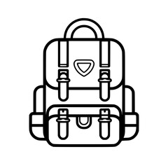 backpack icon, backpack svg, backpack png, backpack vector, suitcase icon, travel icon, vacation icon, baggage icon, bag icon, business icon, tourism icon, luggage icon, holiday icon, summer icon, tra