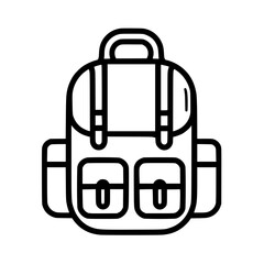 backpack icon, backpack svg, backpack png, backpack vector, suitcase icon, travel icon, vacation icon, baggage icon, bag icon, business icon, tourism icon, luggage icon, holiday icon, summer icon, tra