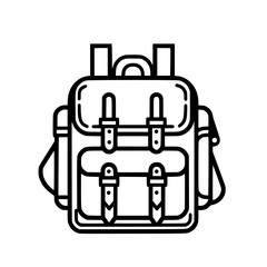 backpack icon, backpack svg, backpack png, backpack vector, suitcase icon, travel icon, vacation icon, baggage icon, bag icon, business icon, tourism icon, luggage icon, holiday icon, summer icon, tra