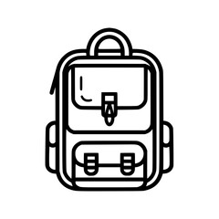 backpack icon, backpack svg, backpack png, backpack vector, suitcase icon, travel icon, vacation icon, baggage icon, bag icon, business icon, tourism icon, luggage icon, holiday icon, summer icon, tra