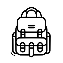 backpack icon, backpack svg, backpack png, backpack vector, suitcase icon, travel icon, vacation icon, baggage icon, bag icon, business icon, tourism icon, luggage icon, holiday icon, summer icon, tra