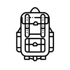 backpack icon, backpack svg, backpack png, backpack vector, suitcase icon, travel icon, vacation icon, baggage icon, bag icon, business icon, tourism icon, luggage icon, holiday icon, summer icon, tra