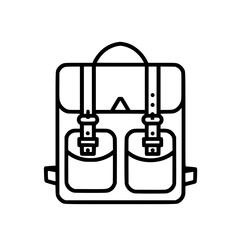 backpack icon, backpack svg, backpack png, backpack vector, suitcase icon, travel icon, vacation icon, baggage icon, bag icon, business icon, tourism icon, luggage icon, holiday icon, summer icon, tra