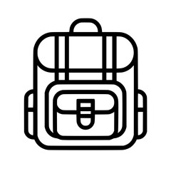 backpack icon, backpack svg, backpack png, backpack vector, suitcase icon, travel icon, vacation icon, baggage icon, bag icon, business icon, tourism icon, luggage icon, holiday icon, summer icon, tra