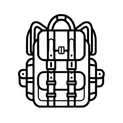 backpack icon, backpack svg, backpack png, backpack vector, suitcase icon, travel icon, vacation icon, baggage icon, bag icon, business icon, tourism icon, luggage icon, holiday icon, summer icon, tra