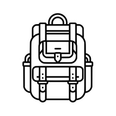 backpack icon, backpack svg, backpack png, backpack vector, suitcase icon, travel icon, vacation icon, baggage icon, bag icon, business icon, tourism icon, luggage icon, holiday icon, summer icon, tra