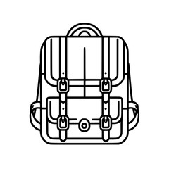backpack icon, backpack svg, backpack png, backpack vector, suitcase icon, travel icon, vacation icon, baggage icon, bag icon, business icon, tourism icon, luggage icon, holiday icon, summer icon, tra