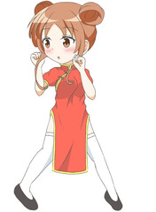 チャイナ服の女の子11