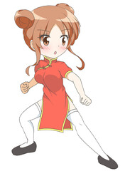 チャイナ服の女の子12