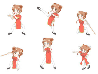 チャイナ服の女の子まとめ1