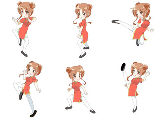 チャイナ服の女の子まとめ2