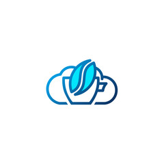 cloud coffee logo