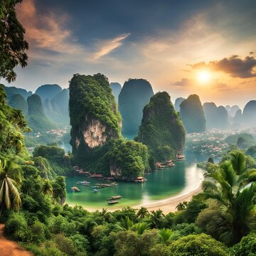 Nature Thailand -Phuket Is Beautiful Island In Thailand, For Traveler, Tourist Attraction 2