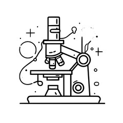 laboratory icon, microscope icon, research icon, science icon, doctor icon, hospital icon, medicine icon, technology icon, chemistry icon, biology icon, education icon, equipment icon, magnification i