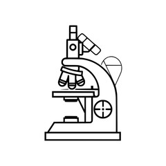 laboratory icon, microscope icon, research icon, science icon, doctor icon, hospital icon, medicine icon, technology icon, chemistry icon, biology icon, education icon, equipment icon, magnification i