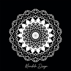 Mandala Background Design.