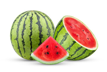 watermelon isolated on transparent png