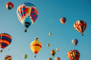 Obraz premium hot air balloon festival