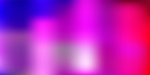 Light pink, blue vector gradient blur pattern.
