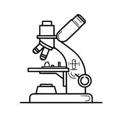 laboratory icon, microscope icon, research icon, science icon, doctor icon, hospital icon, medicine icon, technology icon, chemistry icon, biology icon, education icon, equipment icon, magnification i