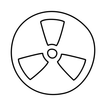 recommend clip art: Doodle hazard icon or logo, hand drawn with thin black line. Png clipart isolated on transparent background