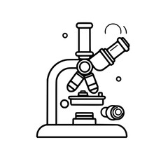 laboratory icon, microscope icon, research icon, science icon, doctor icon, hospital icon, medicine icon, technology icon, chemistry icon, biology icon, education icon, equipment icon, magnification i