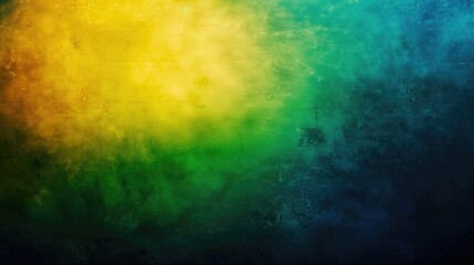 Obraz premium blurred color gradient green yellow blue rough color gradient background dark abstract background banner poster card wallpaper website header design