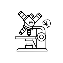 laboratory icon, microscope icon, research icon, science icon, doctor icon, hospital icon, medicine icon, technology icon, chemistry icon, biology icon, education icon, equipment icon, magnification i