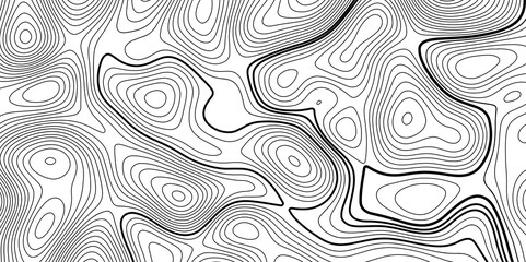 Topographic map and landscape terrain texture grid. Abstract white topography vector background. Topography map background. Vector banner. Topography map background. Vector geographic contour map. 