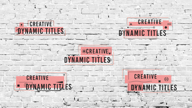 Dynamic Glitch Titles	
