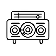 Radio icon, technology icon, communication icon, music icon, broadcast icon, microphone icon, speaker icon, web icon, website icon, mobile icon, business icon, internet icon, media icon, network icon,