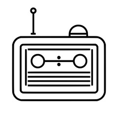 Radio icon, technology icon, communication icon, music icon, broadcast icon, microphone icon, speaker icon, web icon, website icon, mobile icon, business icon, internet icon, media icon, network icon,