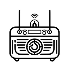 Radio icon, technology icon, communication icon, music icon, broadcast icon, microphone icon, speaker icon, web icon, website icon, mobile icon, business icon, internet icon, media icon, network icon,