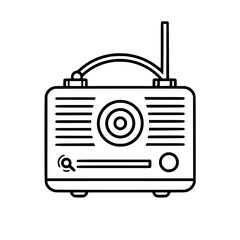 Radio icon, technology icon, communication icon, music icon, broadcast icon, microphone icon, speaker icon, web icon, website icon, mobile icon, business icon, internet icon, media icon, network icon,