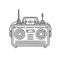 Radio icon, technology icon, communication icon, music icon, broadcast icon, microphone icon, speaker icon, web icon, website icon, mobile icon, business icon, internet icon, media icon, network icon,