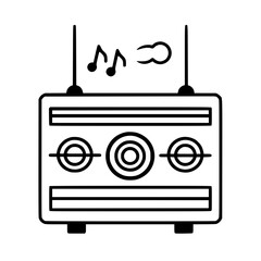 Radio icon, technology icon, communication icon, music icon, broadcast icon, microphone icon, speaker icon, web icon, website icon, mobile icon, business icon, internet icon, media icon, network icon,