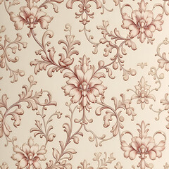 Fototapeta premium seamless floral background