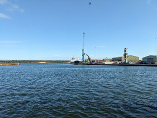 Poole Harbour from Poole Quay, Dorset, UK