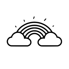 Rainbow svg, Rainbow clipart, Boho Svg Png, T-shirt designs, Silhouette, Hand Drawn Rainbow, Rainbow Silhouette, Rainbow Vector, Rainbow Clipart, Rainbow SVG Cut Files for Cricut, Rainbow Silhouette, 